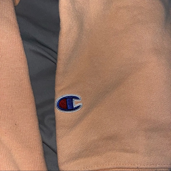 Champion Reverse Weave Peach Hoodie - Picture 6 of 7
